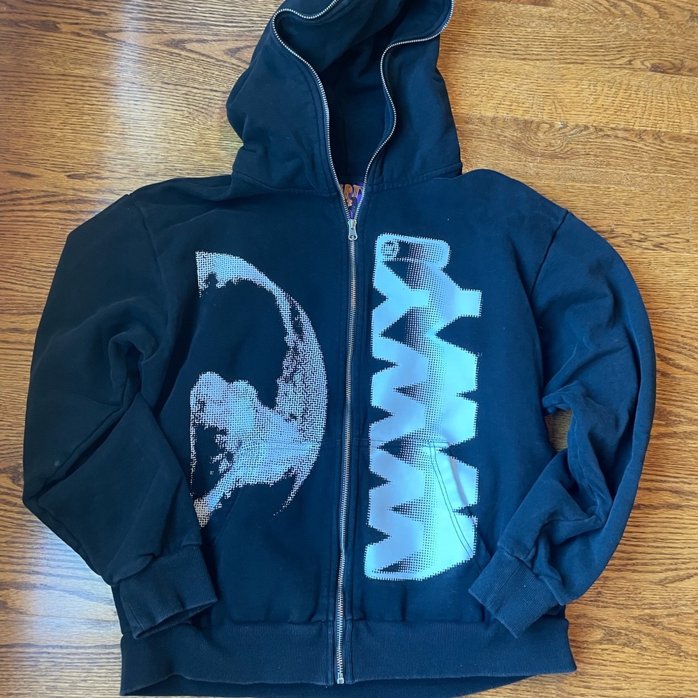Graphic Black Hoodie